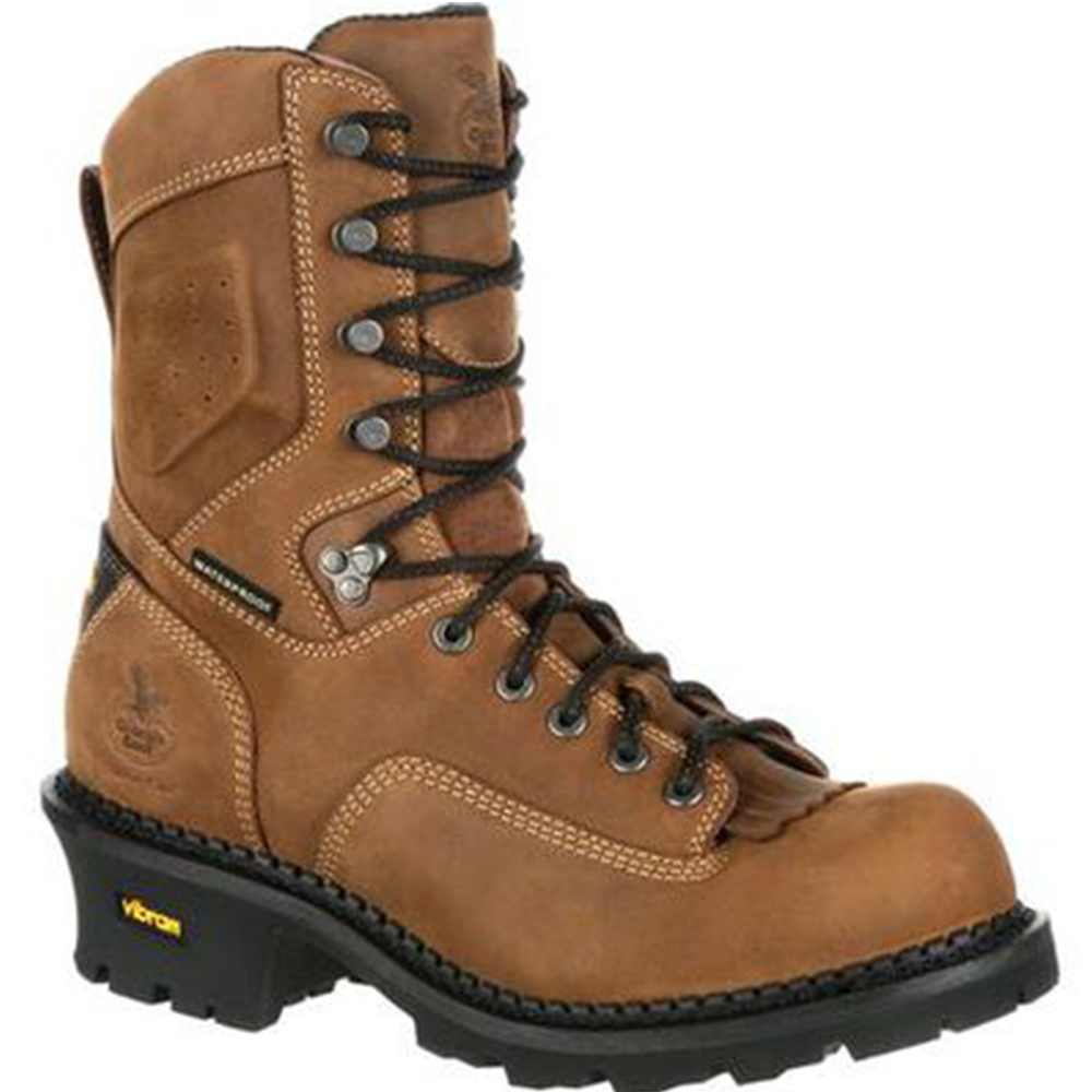 Georgia Boot Comfort Core Logger Waterproof Work Boots with Composite Toe from GME Supply
